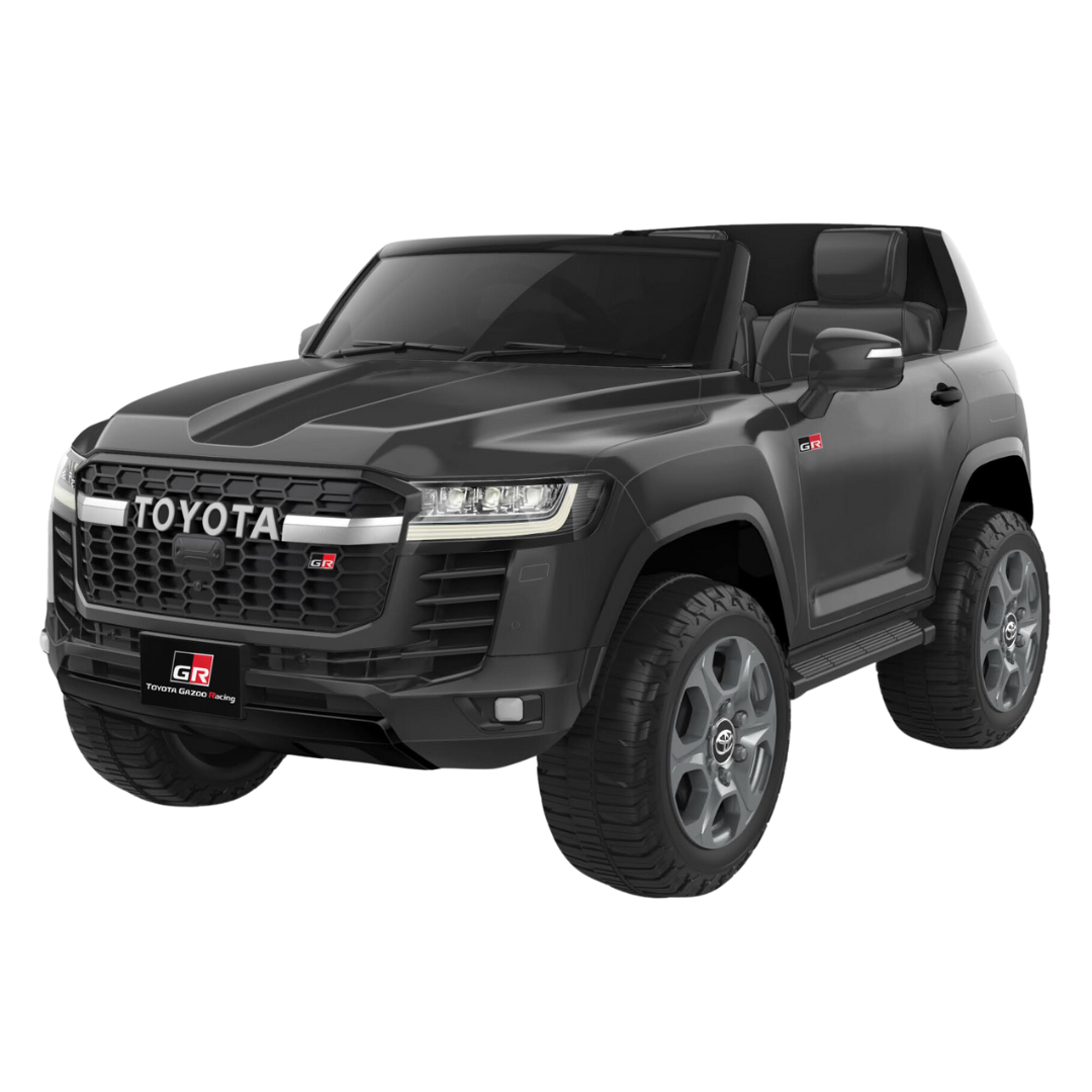 Volta Toyota Landcruiser 12V Kids Ride On Car Smart Control 3+SHP5077_BLK V1032-SHP5077_BLK