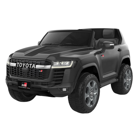 Volta Toyota Landcruiser 12V Kids Ride On Car Smart Control 3+SHP5077_BLK V1032-SHP5077_BLK