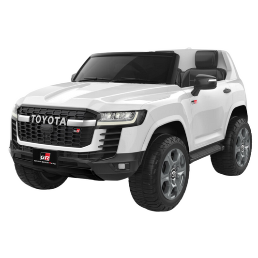 Volta Toyota Landcruiser 12V Kids Ride On Car Smart Control 3+ SHP5077_WHT V1032-SHP5077_WHT