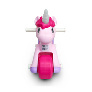Volta Unicorn Foot To Floor Balance Push Scooter 3+ SHP708_PNK V1032-SHP708_PNK_UNICORN
