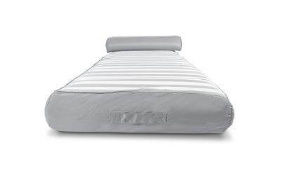 Spire Adalus Luxury Pool Lounge Grey Stripe RL-935G V1032-SP-ADALUS-935G