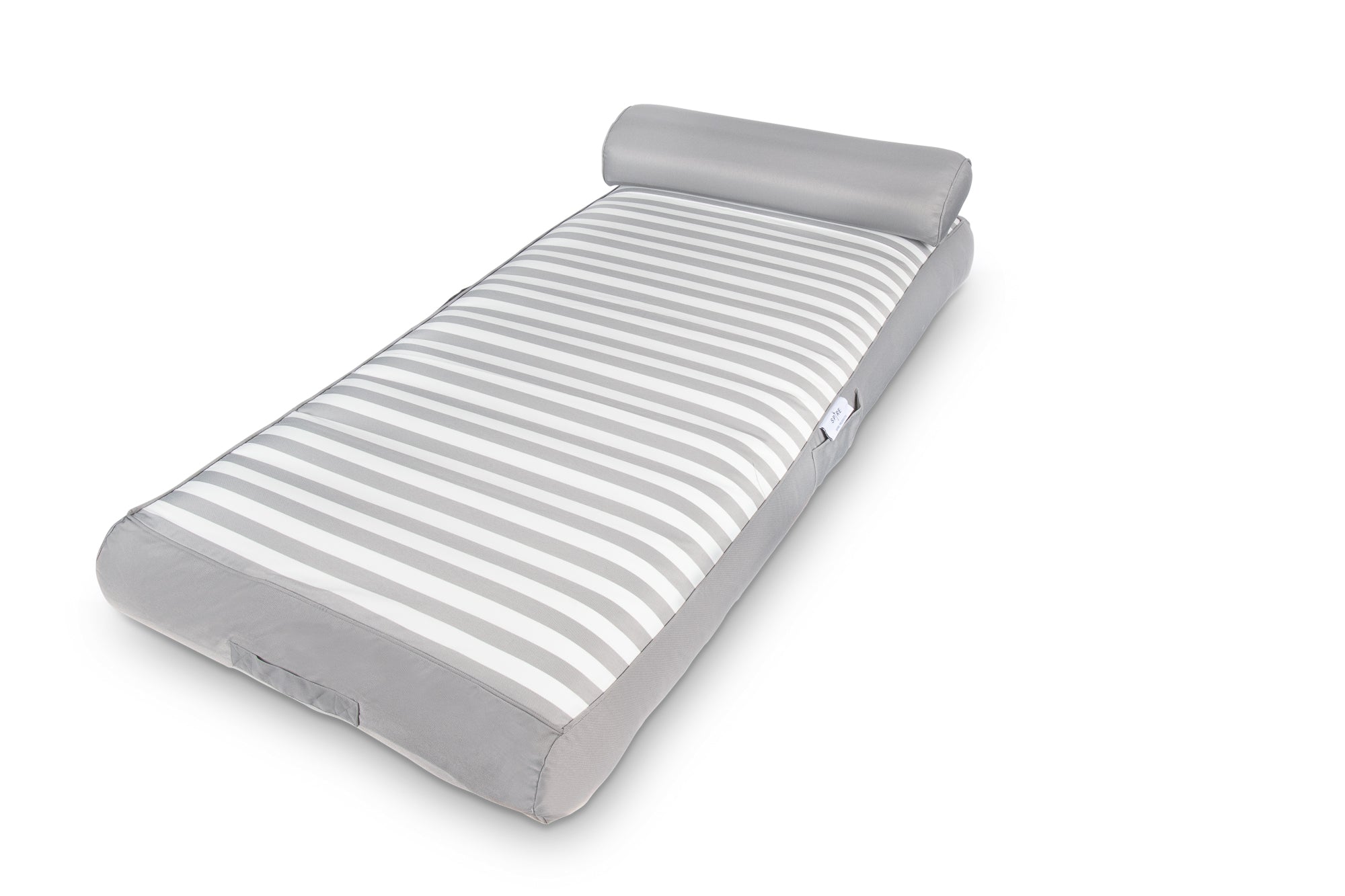 Spire Adalus Luxury Pool Lounge Grey Stripe RL-935G V1032-SP-ADALUS-935G