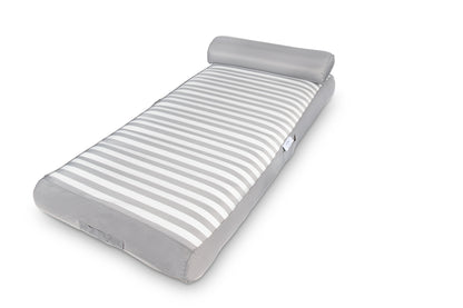 Spire Adalus Luxury Pool Lounge Grey Stripe RL-935G V1032-SP-ADALUS-935G