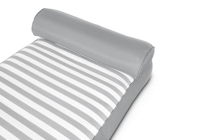 Spire Adalus Luxury Pool Lounge Grey Stripe RL-935G V1032-SP-ADALUS-935G