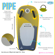 Spire Pipe Inflatable Bodyboard - SP-BB-104 V1032-SP-BB-104