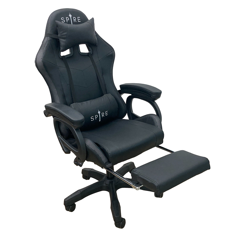 Spire Onyx Gaming/Office Chair w/ RGB Lighting And Massager Black 815EB V1032-SP-ONYXGAMINGCHAIR_815EB_B