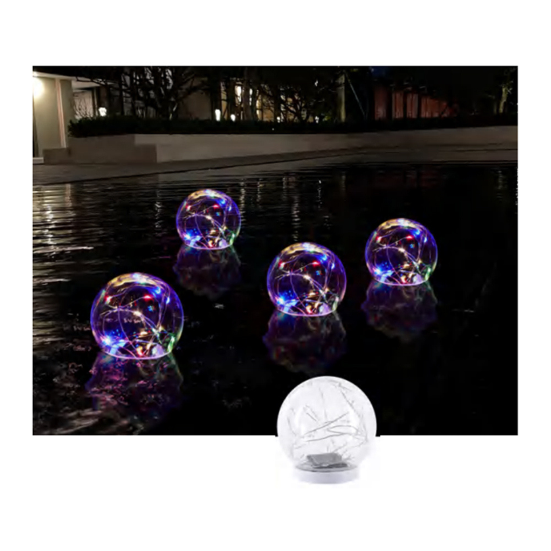 Spire Solar Floating String Waterproof Pool Ball Light - CT223C V1032-SP-STRINGLIGHT_CT223C