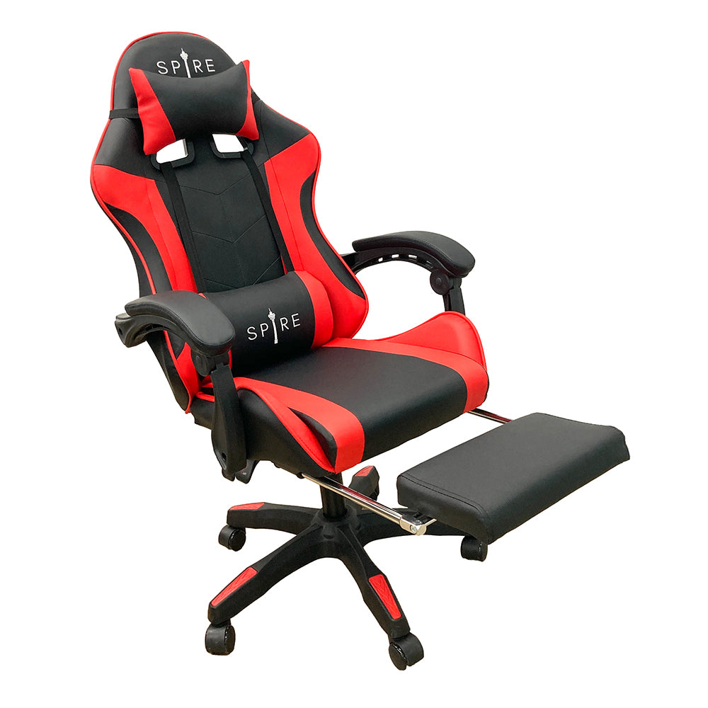 Spire Zinc Adjustable Gaming/Office Chair Red And Black 813A V1032-SP-ZINCGAMINGCHAIR_813A_RB