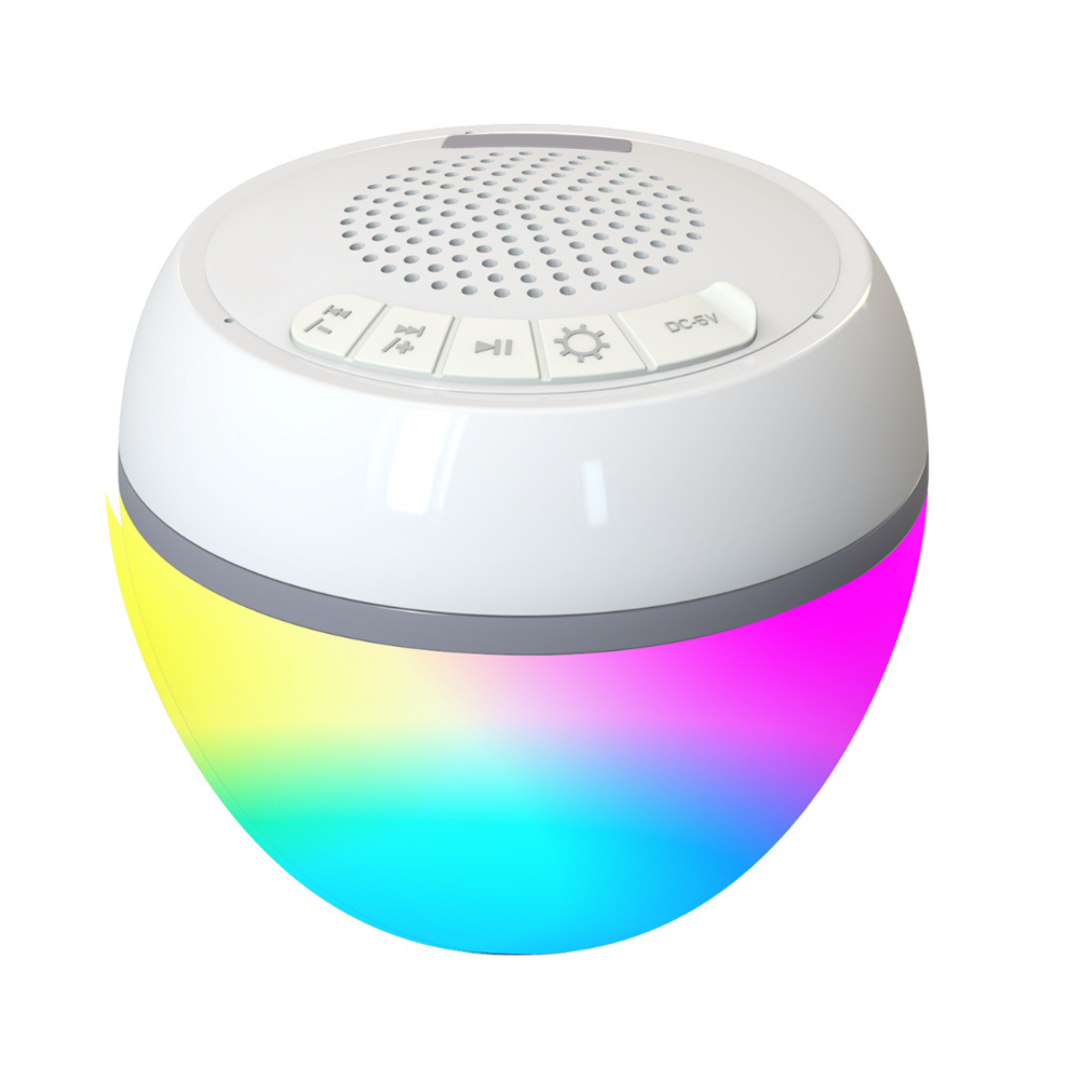 Spire 5W Mini Floating LED Bluetooth Waterproof Pool Speaker - HK603 V1032-SPMINIFLOAT_HK603