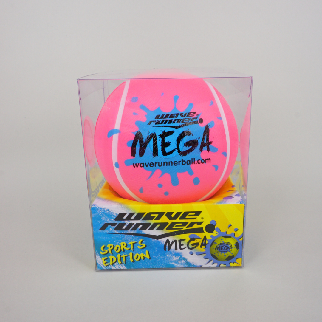 WAVE RUNNER MEGA SPORT BALL 9CM ASST - WR800B-SPT V1032-WR-MEGASPORTBALL-WR800B-SPT