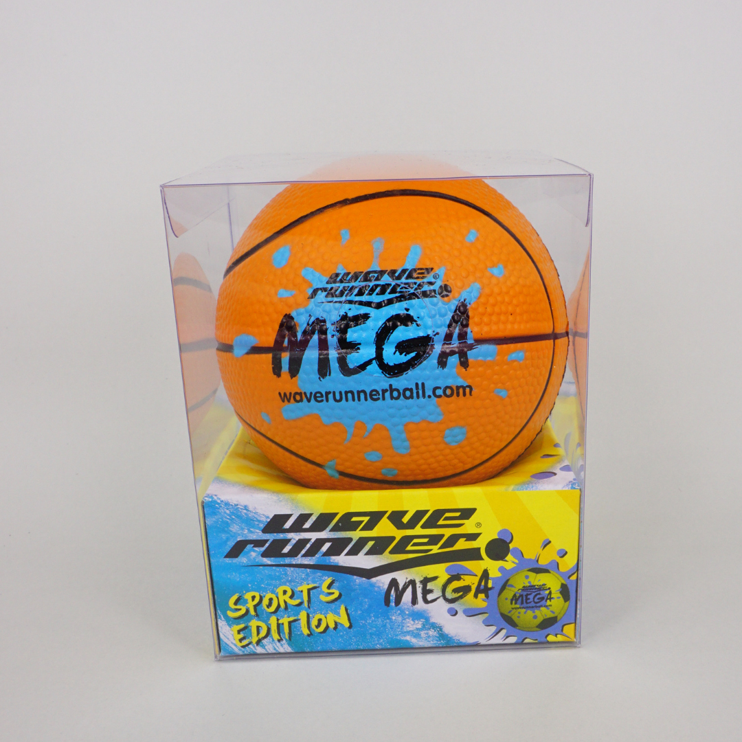 WAVE RUNNER MEGA SPORT BALL 9CM ASST - WR800B-SPT V1032-WR-MEGASPORTBALL-WR800B-SPT