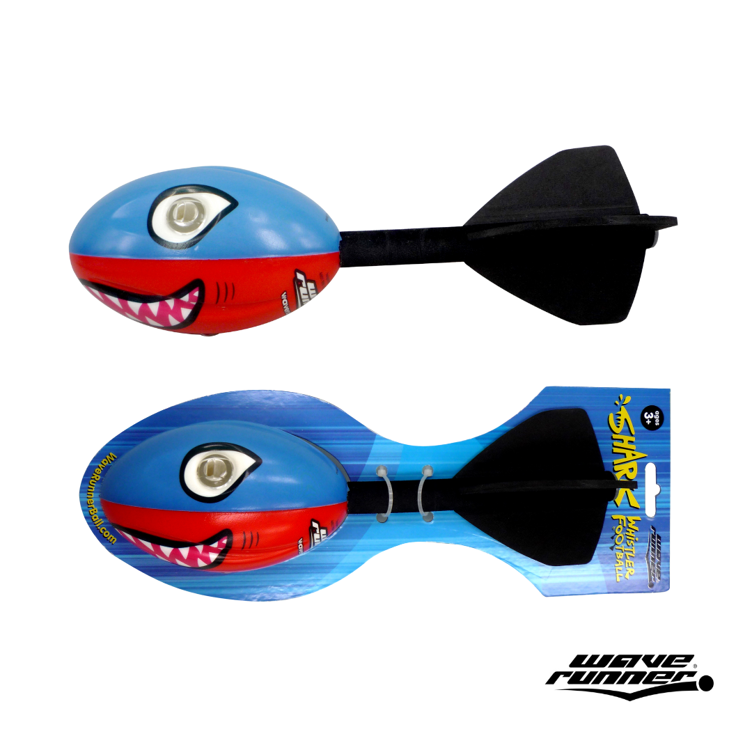 Wave Runner Shark Whistler Football - WR280 V1032-WR-SHARKWHISTLER-WR800B-FCS