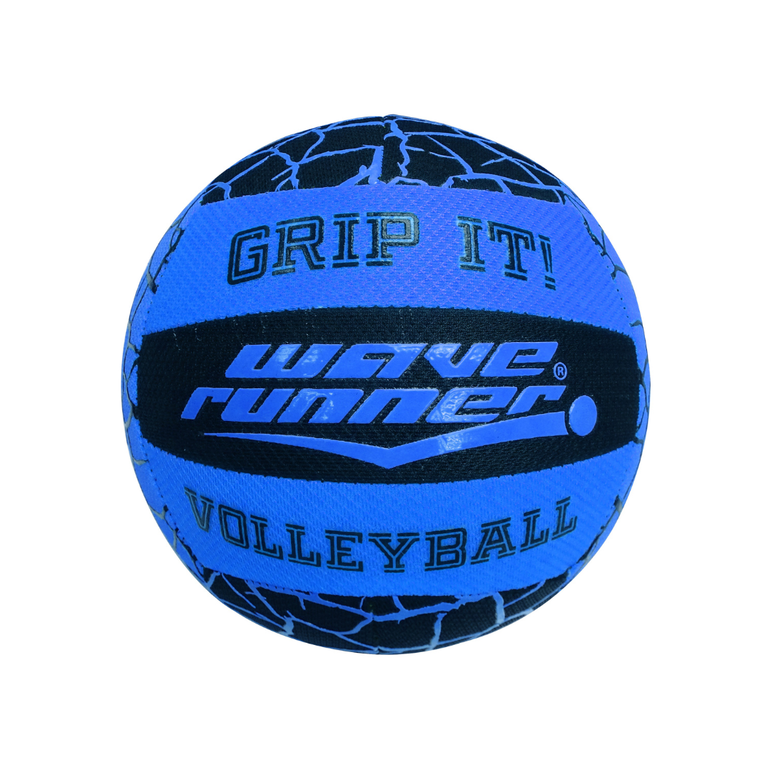 Wave Runner Grip It Volleyball 20cm with pump (deflated) Asst - WRV800-PUM V1032-WR-VOLLEYBALL_WRV800-PUM