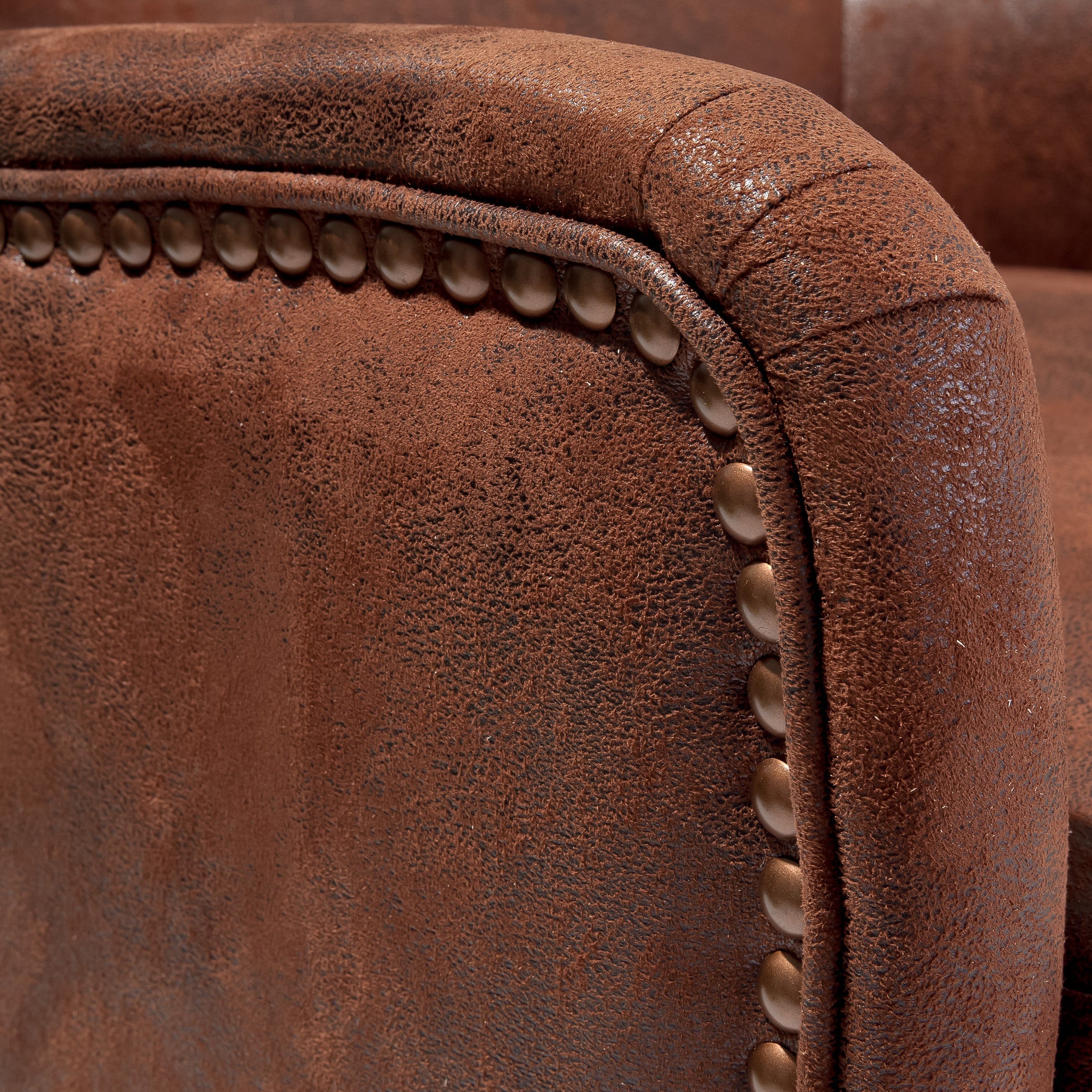 Salerno Brown Microfibre High Back Armchair V1041-JLC-1081FABRIC