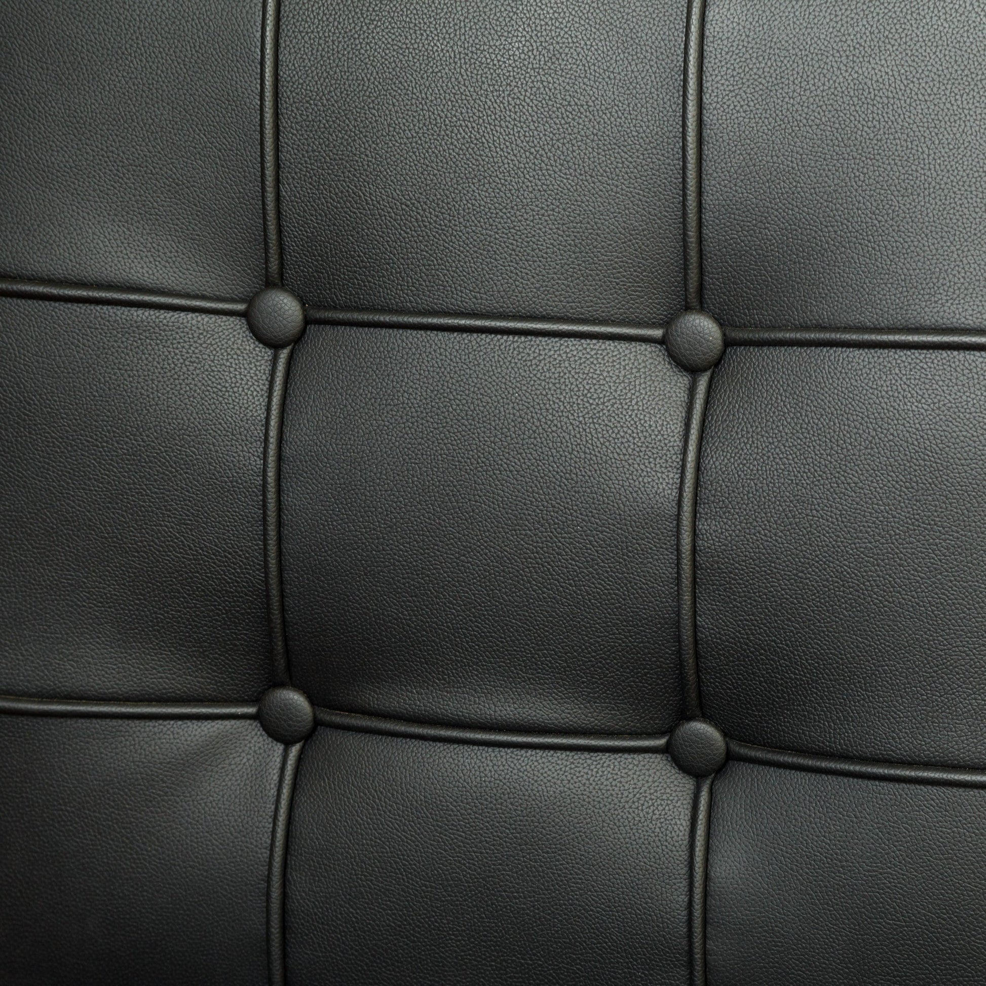 Pandora Modern Bonded Leather Dining Chair in Black V1041-JMC-1082BLACK