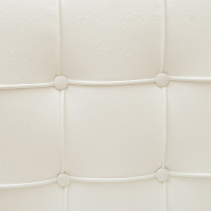 Pandora Modern Bonded Leather Dining Chair in White V1041-JMC-1082WHITE