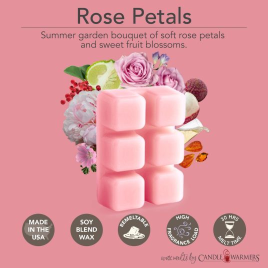 Rose Petals Classic Wax Melts 2.5oz V1049-7753S