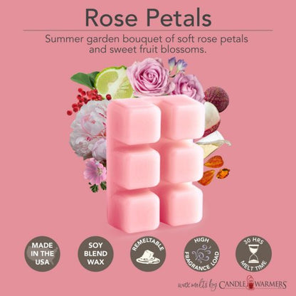 Rose Petals Classic Wax Melts 2.5oz V1049-7753S