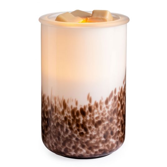 Tiger Shell Glass Illumination Warmer V1049-GMTGS