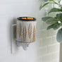 Wheat & Ivory Flip Dish Pluggable Warmer V1049-PIWIV