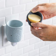 Wheat & Ivory Flip Dish Pluggable Warmer V1049-PIWIV