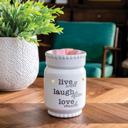 Live Laugh Love Illumination Warmer V1049-RWLL2