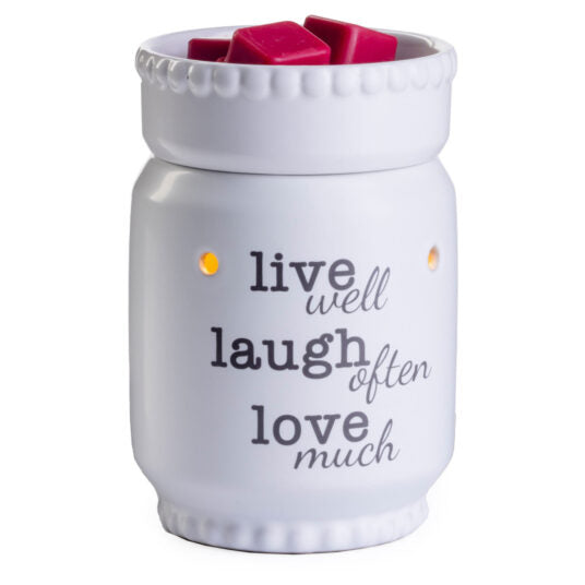 Live Laugh Love Illumination Warmer V1049-RWLL2