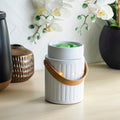 Leather Handle Illumination Warmer V1049-RWLTH