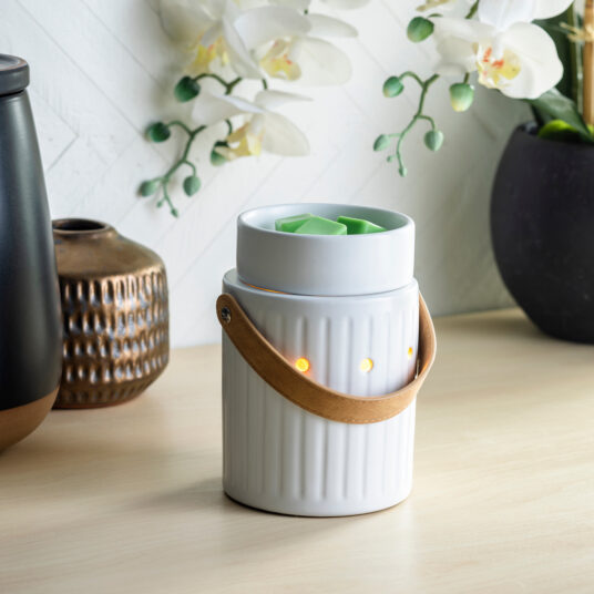 Leather Handle Illumination Warmer V1049-RWLTH