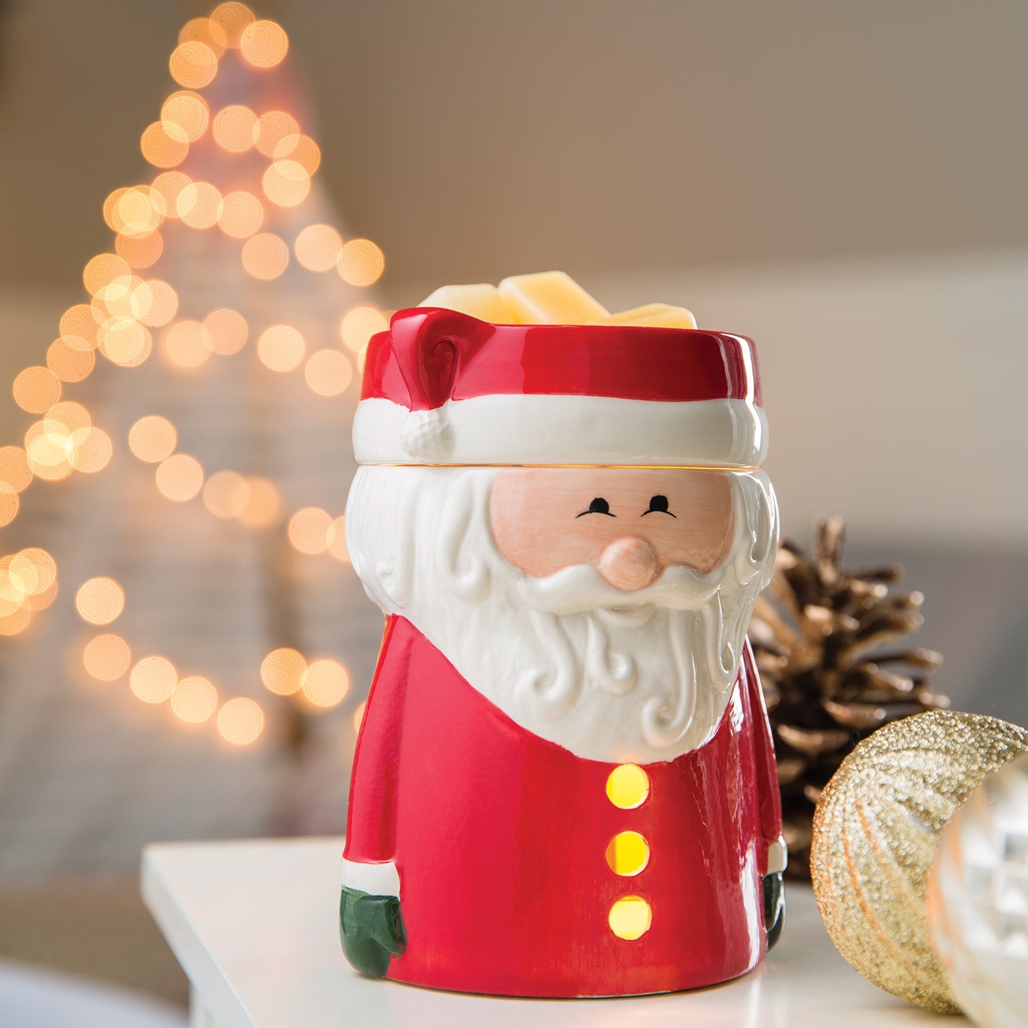 Santa Claus Illumination Warmer V1049-RWSAN