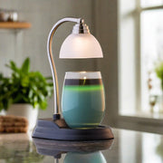 Pewter Aurora Lamp V1049-SALPP