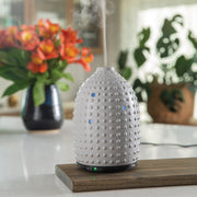 Gray Hobnail Ultrasonic Aroma Diffuser V1049-SDGHB
