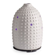 Gray Hobnail Ultrasonic Aroma Diffuser V1049-SDGHB