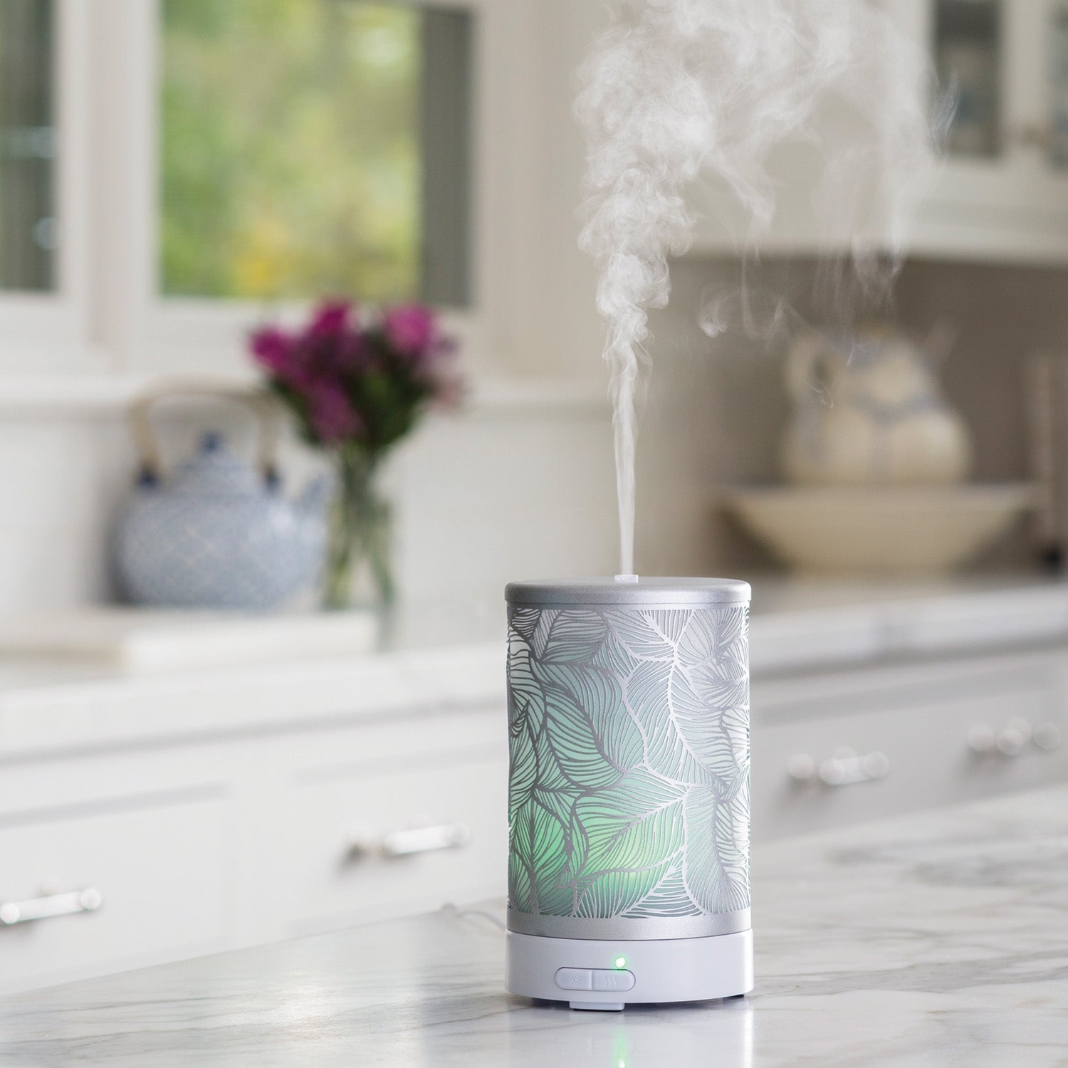 Silverleaf Ultrasonic Aroma Diffuser V1049-SDLEF