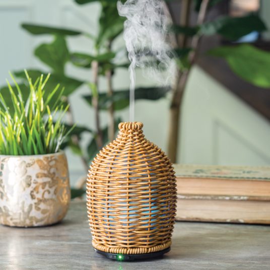 Wicker Vase Ultrasonic Aroma Diffuser V1049-SDWKV