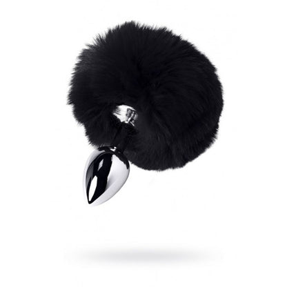 Lovetoy Silver Metal Anal Plug Small W Black Tail V1055-7B45035101352