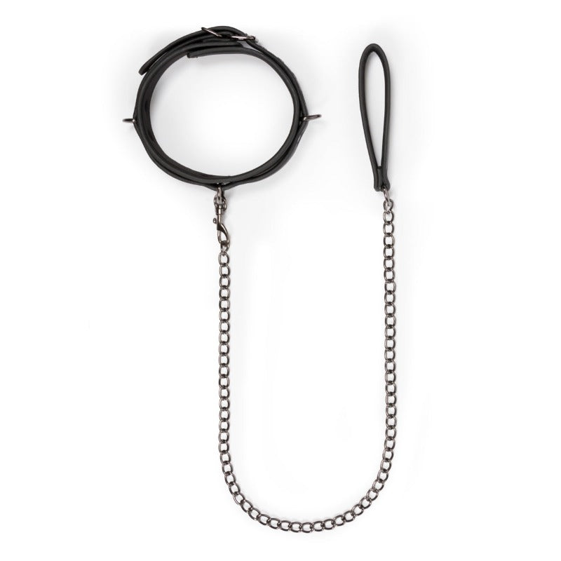 Fetish Collection Collar With Leash V1055-7B45102100197