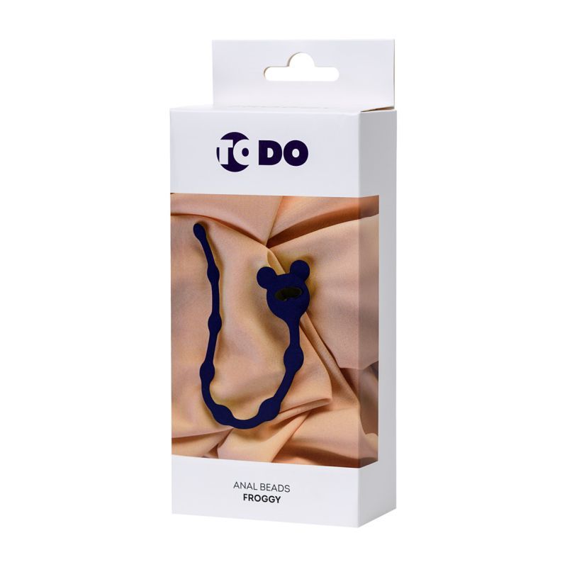 Todo Froggy Anal Chain Navy Blue V1055-7BW45815100007
