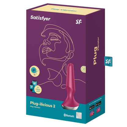 Satisfyer Plug-Ilicious 2 Berry V1055-7C45061100012