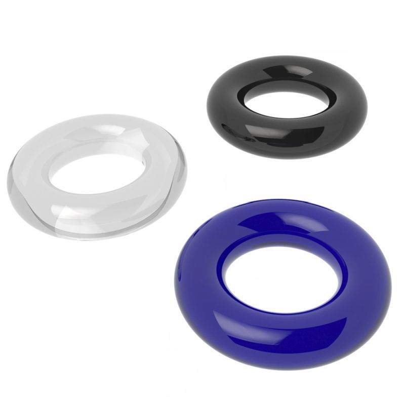 Lovetoy Coloured Triple Donut Cock Ring Set V1055-7CA45836100008