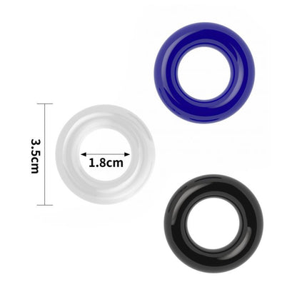 Lovetoy Coloured Triple Donut Cock Ring Set V1055-7CA45836100008