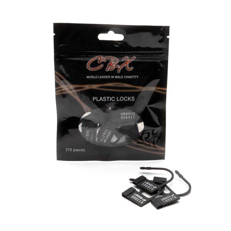 Cb-X Cockcage Plastic Locks 10Pc V1055-7CA45836100032