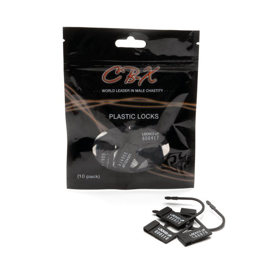 Cb-X Cockcage Plastic Locks 10Pc V1055-7CA45836100032