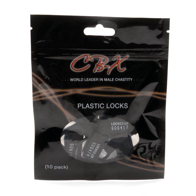 Cb-X Cockcage Plastic Locks 10Pc V1055-7CA45836100032