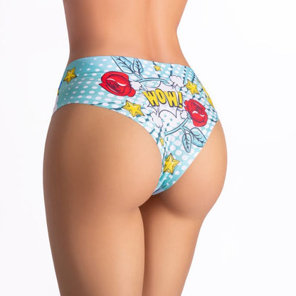 Comics Beach Girl Slip - Mixed - Medium V1055-7CA45836100043