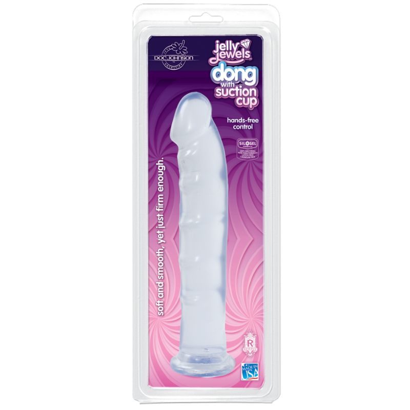 Jelly Jewels Dong With Suction Cup Diamond V1055-7CC45842100013