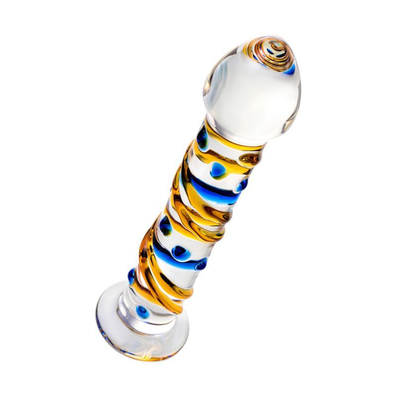 Sexus Glass Dildo Yellow 17.2Cm V1055-7CC45842100018