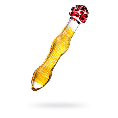 Sexus Glass Dildo Yellow And Red 20.5 Cm V1055-7CC45842100021