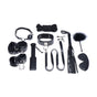 Strict Deluxe 10 Pc Bondage Set Black V1055-7CC45842100029