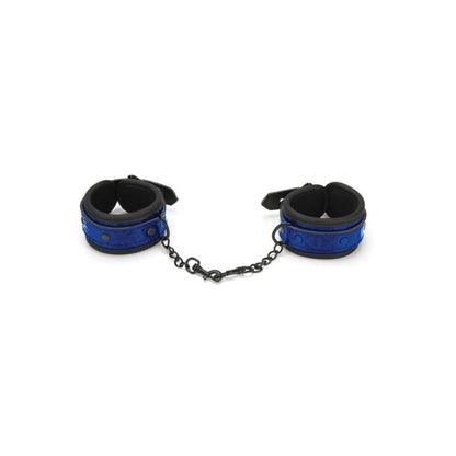 Whip Smart Diamond Handcuffs - Blue V1055-7CC45842100031